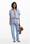 DENIM JACKET - denim wash